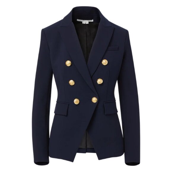 Veronica Beard Jackets & Blazers - Veronica Beard Miller Dickey Blazer Navy Blue Sz 4
